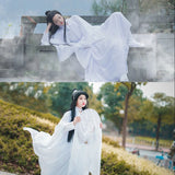 Tian Guan Ci Fu Xie Lian Cosplay Costume Heaven Official's Bless White Cos For Men And Women Chinese Anime