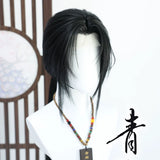 [Styled] Cosplay Wig Black Jiangyan Where Winds Meet Ancient Style Customized Cos Lace Wig for Halloween Party Performance