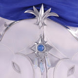 Cartethyia Cosplay Costume Game Wuthering Waves White And Blue Dress Anime Costume Halloween Carnival Comic Role Play S-3XL