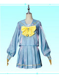 Spot Goods Game NEEDY GIRL OVERDOSE Kangel Cosplay Super Ten-chan‌ Costume Full Set Of Clothing Sailor Suit Jk Uniform Skirts