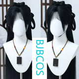 [Styled Wig]WHERE WINDS MEET Xueli'er Lace Front Wig COS corn beard Hanfu cute girl style wig set