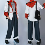 ‌Wuthering Waves‌ Pizzahut Jinxi Wanderer Cosplay Halloween Uniform Carnival Party Play Role Clothes
