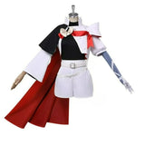 【In Stock】Sapphire Cosplay Costume Anime The Ribbon Hero Women White And Black Uniform full Set Sapphire Princess Clothes