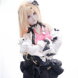 Cissia Cosplay Costume Game Zenless Zone Zero Cissia  Women sexy leather jumpsuit tail prop Halloween party new uniform