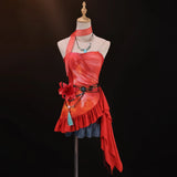 Rafayel Sylus MC Cosplay Costume Game Love and Deepspace【S-3XL】Women Red Dress Swimsuit Sylus Cosplay Plus Size