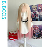 [Styled Wig]Kitagawa Marin Cosplay Wig Anime Game Woman Mixed Yellow Pink Gradient Long Hair For Party Halloween Party Wigs