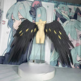 Mysterious Alterego Cosplay Costume Women Man Versatile Black Gold Wings Cosplay For Halloween Carnival Fancy Party Decoration