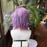 [Styled Wig]Durin Cosplay Wig Game Genshin Impact Women Purple Fluffy Wolf Tail Hair Anime Halloween Party Synthetic Cosplay Wig