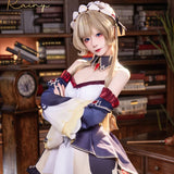【In Stock】Sandrone Cosplay Costume Game Genshin Impact  Marionette Purple And White Dress Uniform Halloween Party Girls Prop