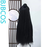 [Styled Wig]Ancestral animation ancient style cosplay Hanfu ancient costume blue forget machine cosplay wig headband patch wig