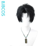 [Styled Wig]Universal magnetic suction bangs, detachable and replaceable short hair COS style wig cover