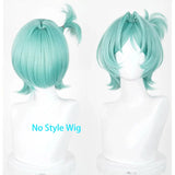 [Styled Wig]‌Roxy Ifrita Pryce Cosplay Wig Game Zenless Zone Zero Green Women Short Hair Resistant Fiber Hair Carnival Halloween