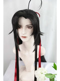 [Styled Wig]Ancient style animation envy Wei Wuxian adult Yiling ancestor patch wig set