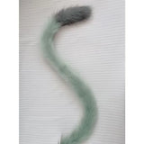 [Styled Wig]Yani Neko Cosplay Wig Anime Chainsmoker Cat Women Short Light Green 38CM Hair Ears And Tail Full Set Anime Character
