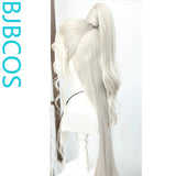 [Styled Wig]The Water Dragon Chant Leo Tang Li's COS ancient style Hanfu creative dark gray three pointed styling wig set