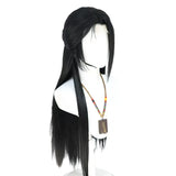 [Styled Wig]WHERE WINDS MEET Shao Dong Jia Female Edition Lace Front Wig COS Hairy Girl Style Wig Set