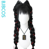 [Styled Wig]WHERE WINDS MEET Nine Pawnshop Corn Beard Pan Hair Styling COS Styling Wig Set