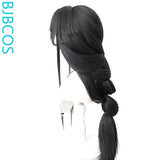 [Styled Wig]Ghost Annihilation Blade Piano Leaf COS Wig Lace Front Wig Shaped Wig Set