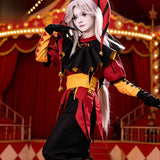 【In Stock】Pierrot Cosplay Costume Game The Freak Circus Women Men Red Yellow Full Set Costumes Halloween Carnival Horror Clown
