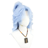 [Styled Wig]Additional Inheritance‌ Wen Xiaohui Lace Front Wig sky blue wolf tail NPC universal styling wig cover