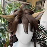 [Styled Wig]Twisted Wig Wonderland Savanaclaw Leona Kingscholar Video Game Cosplay Wigs Synthetic Hair + Wig Cap