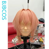 [Styled Wig]Linnea‌‌ Cosplay Wig Game Genshin Impact For Women 50CM Mixed Pink Color Hair Anime Heat Resistant Synthetic Wigs