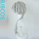 [Styled Wig]I dentity V Under the Truth, Departures Master Gatt Patch Silver White COS Wig Cover