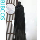 [Styled Wig]Grandmaster of Demonic Cultivation COS Ancient Costume Blue Forgetting Machine Lace Front Wig COS Wig Headset Wig