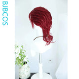 [Styled Wig]Wolf Cut Mullet Cosplay Lace Front Wig Anime Short Red Hair Versatile Style Fluffy Anime Game Halloween Party Wig