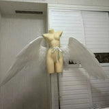 Yue Cosplay Wings Costume Yukito Tsukishiro Man Women Pearl Cotton Wings Prop  Halloween Christmas Decoration Party  Angel Wings