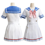 Urawa Hanako Cosplay Costume Game Blue Archive Women's White Uniform Dress Anime For Halloween Carnival Stage Party Outfit Wear