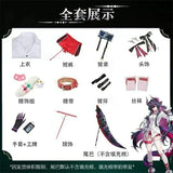 【In Stock】Shinku Cosplay Costume Game Neverness To Everness Women White Shirt Headwear Tail Full Set Halloween Party Outfits