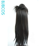 [Styled Wig]Universal Cosplay Full Lace Wig Anime Long Brown Hair Ancient Style Male Cool And Refreshing NPC Versatile COS Wig