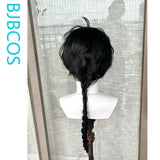 [Styled Wig]‌‌Jingran‌ Cosplay Wig Game Wuthering Waves Woman Long 100CM Black Braided Hair Heat Resistant Fiber Hair Halloween