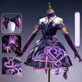 Honor of Kings Kuromi Heart Game Anime Cosplay Costume For Female Halloween Uniform Carnival Party Play Role Clothes