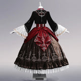 LOVE AND DEEPSPACE Silver Devil Dominated Little Civet Flower Cosplay Game Halloween Uniform Carnival Party Play Role Clothes