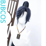 [Styled Wig]Ashes of the Kingdom‌ Blue black Lace Front Wig COS Fu Rong Furong wig set with antique style