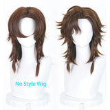 [Styled Wig]Matador Hernando Romero Cosplay Wig Man Short Brown 38CM Heat Resistant Synthetic Wig For Halloween Party Wig