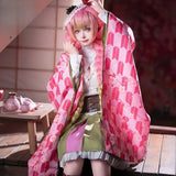 Demon Slayer: Kimetsu no Yaiba Mitsuri Kanroji‌ Cosplay Costume Anime Woman Comic Convention Christmas Halloween Party Clothing