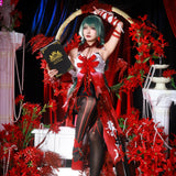 Game Wuthering Waves WuWa Phrolova Cosplay Costume Outfit Dress Carnival Halloween Party Role Play