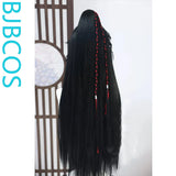 [Styled Wig]Heaven Official's Blessing High ponytail flower city Lace Front Wig COS ancient style costume male styling