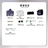 ‌Wuthering Waves‌ Zannikoleta cosplay costume Halloween Uniform Carnival Party Play Role Clothes
