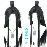 [Styled Wig]Ancient style wig by Shen Qingqiu and Shen Lanzhou, with COS hair patches and feminine styling