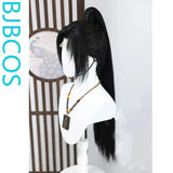 [Styled Wig]WHERE WINDS MEET Shaodongjia Female White Dragon Lace Front Wig COS Hairy Girl Style Wig Set