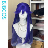 [Styled Wig]‌‌Lucilla‌ Cosplay Wig Game Wuthering Waves Woman Long 100CM Blue Gradient Heat Resistant Fiber Hair Halloween Party