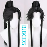 [Styled Wig]Mo Ran Xiao Ce'an Ancient Style Hanfu Youth Lang Lace Front Wig COS Wig Set Universal Full Tie Ponytail