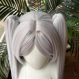 [Styled Wig]‌Frieren Cosplay Wig Anime Frieren: Beyond Journey's End Women White Long 68CM Hair Halloween Carnival Party Wig Cap