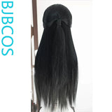 [Styled Wig]WHERE WINDS MEET Shao Dong Jia Female Edition Lace Front Wig COS Hairy Girl Style Wig Set