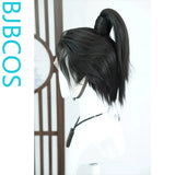 [Styled Wig]Front lace antique style young man Lang Xiaojun Hanfu male costume COS imitation full zip wig set