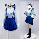 Ciel Phantomhive Cosplay Costume Anime Blue Overalls Full Set Cute Uniform Set Anime Carnival Party Halloween Role Playing S-2XL